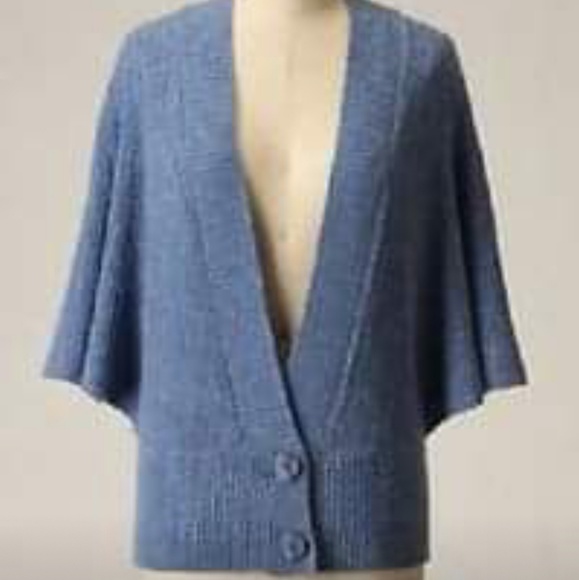 Moth Sweaters - Sweeping Sleeves Cardigan by Moth